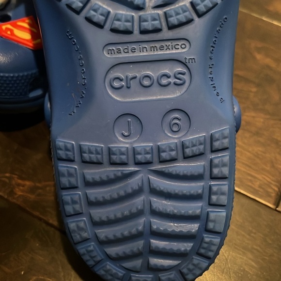 Crocs Blue unisex men’s size 6 EUC - Picture 6 of 10
